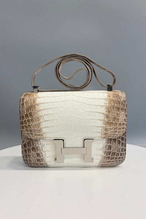 Hermes Constance 24-1 Himalaya Blanc Niloticus Phw (Brand New)