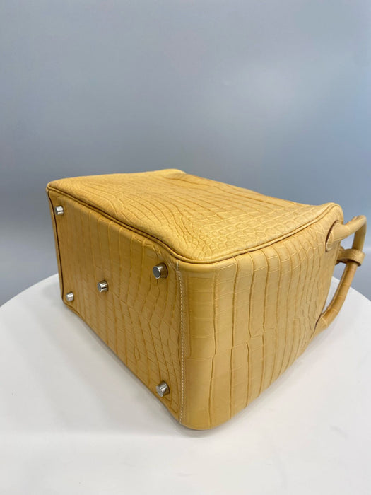 Hermes Lindy 30 in Paille Matte Niloticus Phw
