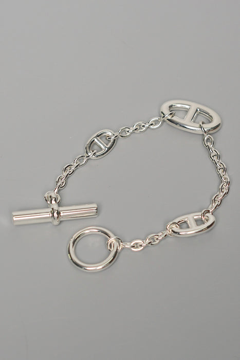 Hermes Farandole Bracelet in Silver Size ST (Brand New)