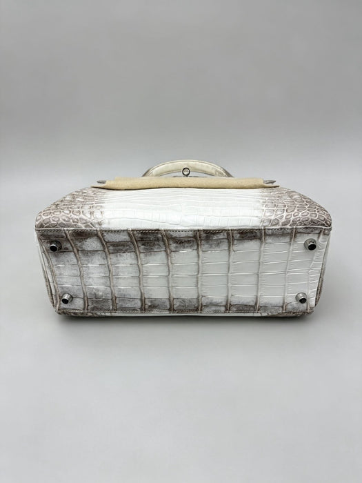 Hermes Kelly 28 in Himalaya Blanc Niloticus Phw (Brand New)