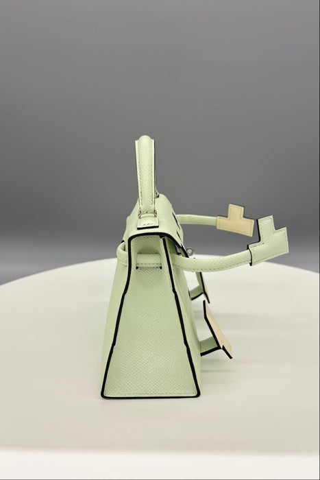 Hermes Kelly Picto in Vert Fizz / Vert Vertigo Phw (Brand New)