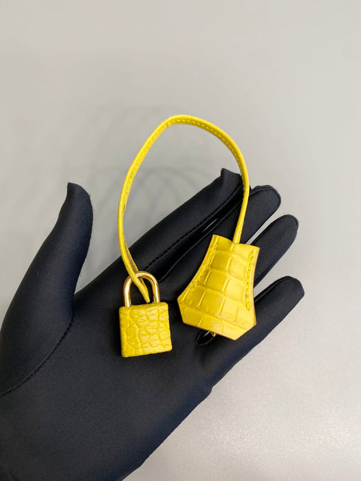 Hermes Kelly 32 in Mimosa Matte Alligator Ghw