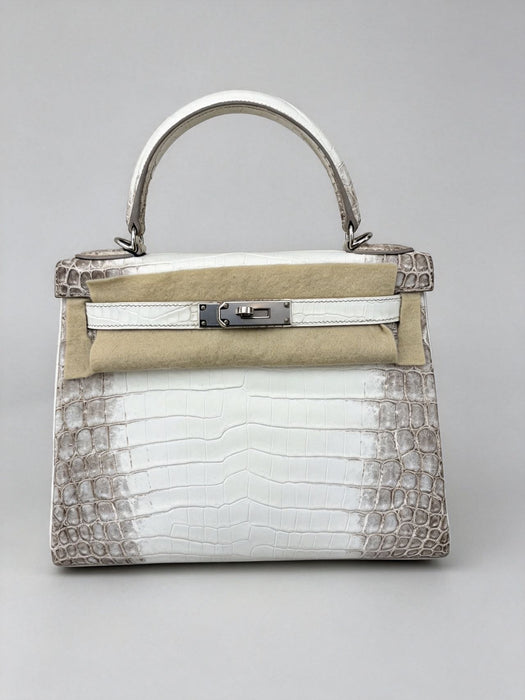 Hermes Kelly 28 in Himalaya Blanc Niloticus Phw (Brand New)