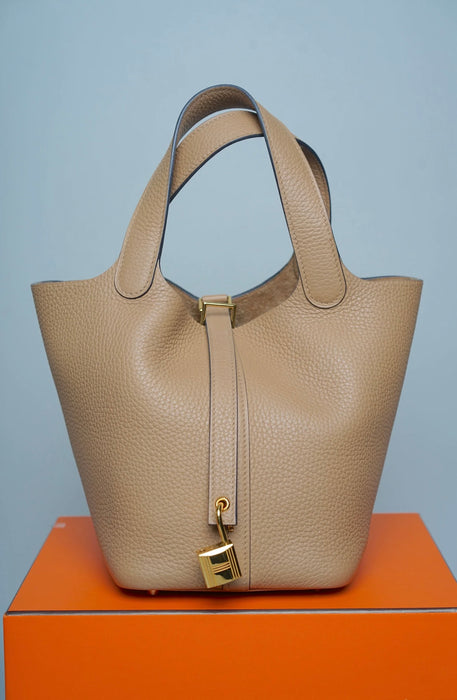 Hermes Picotin 18 in Chai Ghw