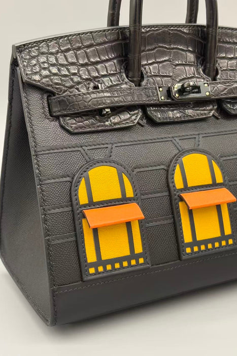 Hermes Birkin 20 in Midnight Faubourg (Brand New)