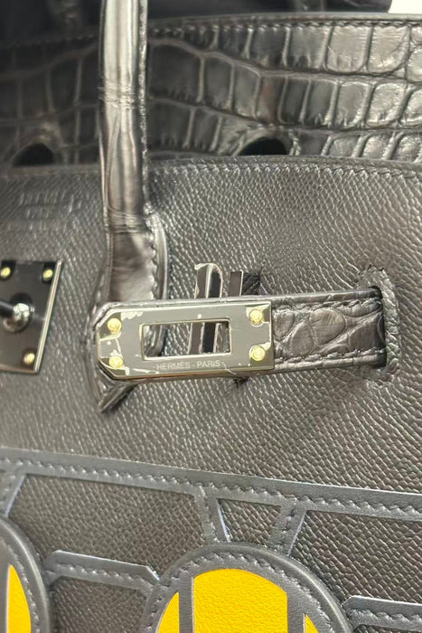 Hermes Birkin 20 in Midnight Faubourg (Brand New)
