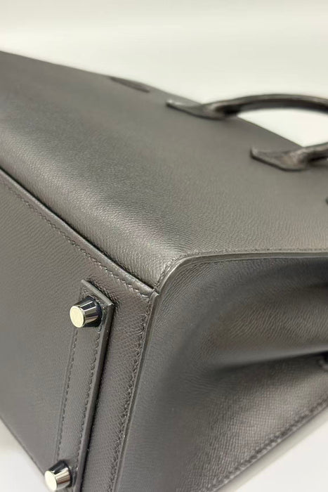 Hermes Birkin 20 in Midnight Faubourg (Brand New)