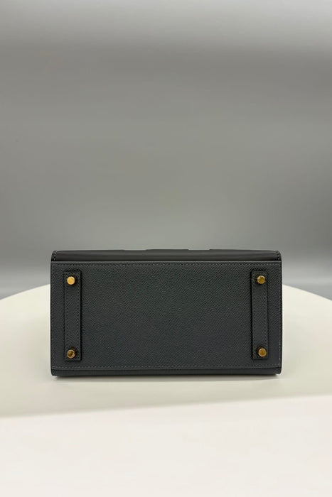 Hermes Birkin 20 in Rainy Faubourg Permabrass (Brand New)