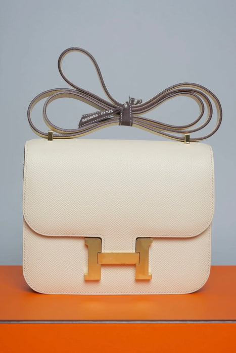 Hermes Constance 18 in Nata Epsom Ghw (Brand New)