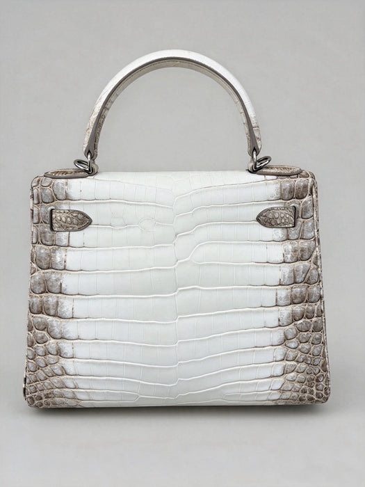 Hermes Kelly 28 in Himalaya Blanc Niloticus Phw (Brand New)