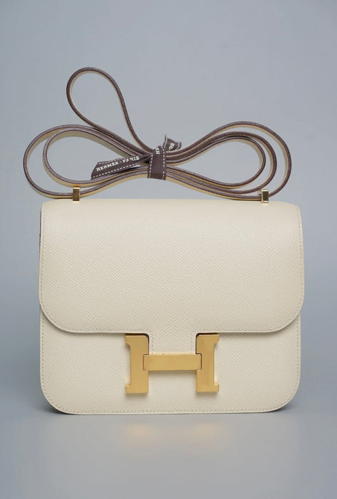 Hermes Constance 18 in Nata Epsom Ghw (Brand New)