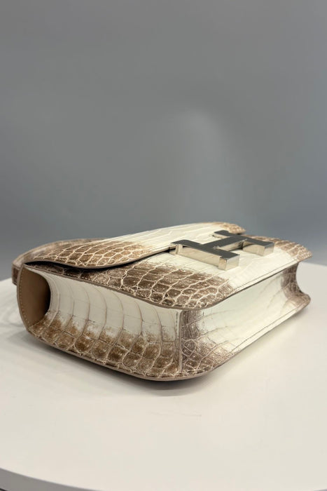 Hermes Constance 24-1 Himalaya Blanc Niloticus Phw (Brand New)