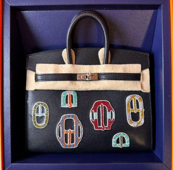 New Birkin 20 Bouclerie Multicolor Phw K (Brand New)