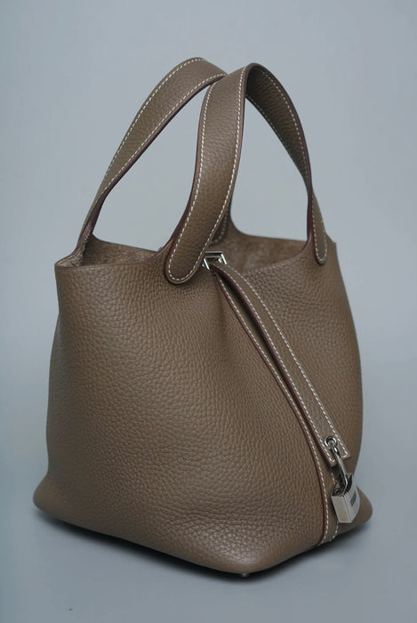 Hermes Picotin 18 in Etoupe Phw