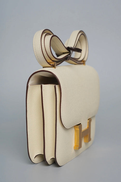 Hermes Constance 18 in Nata Epsom Ghw (Brand New)