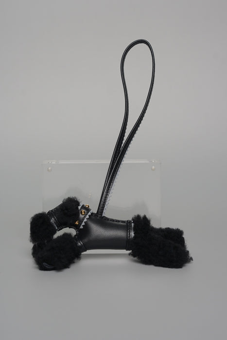 Hermes Punk Budy Charm in Noir Ghw (Brand New)