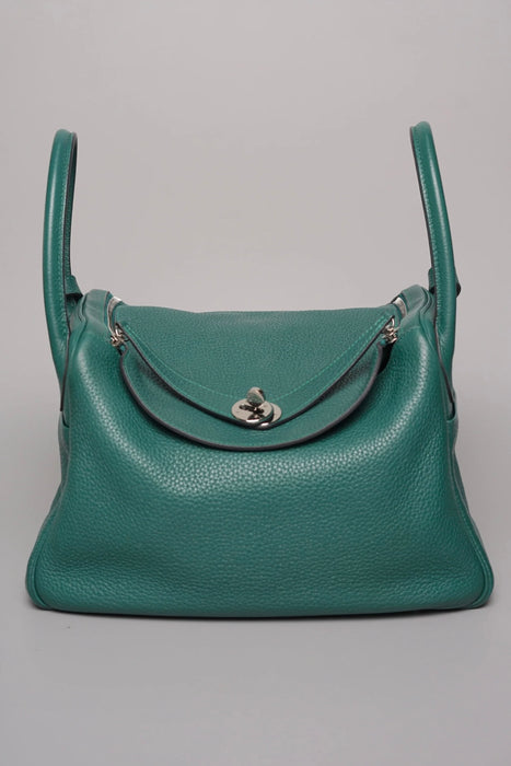 Hermes Lindy 30 in Malachite Phw
