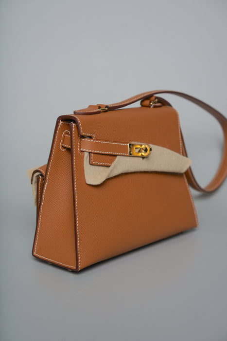 Hermes Kelly Desodre in Gold Epsom Ghw
