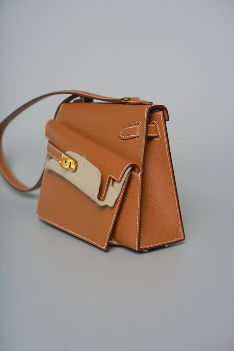 Hermes Kelly Desodre in Gold Epsom Ghw