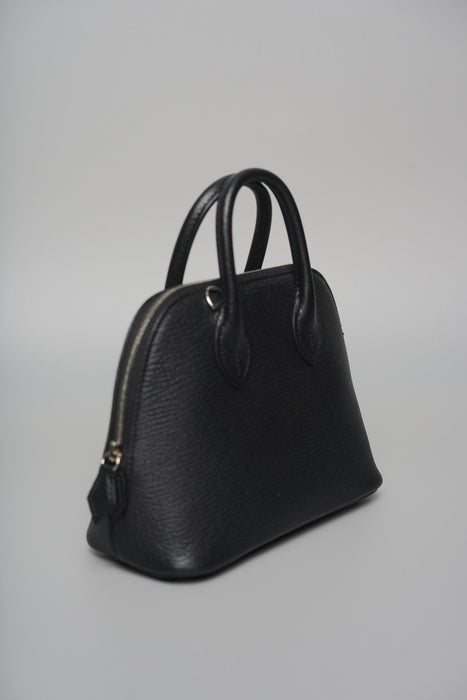 Hermes Mini Bolide in Noir Chèvre Phw (Brand New)