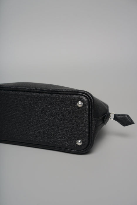 Hermes Mini Bolide in Noir Chèvre Phw (Brand New)