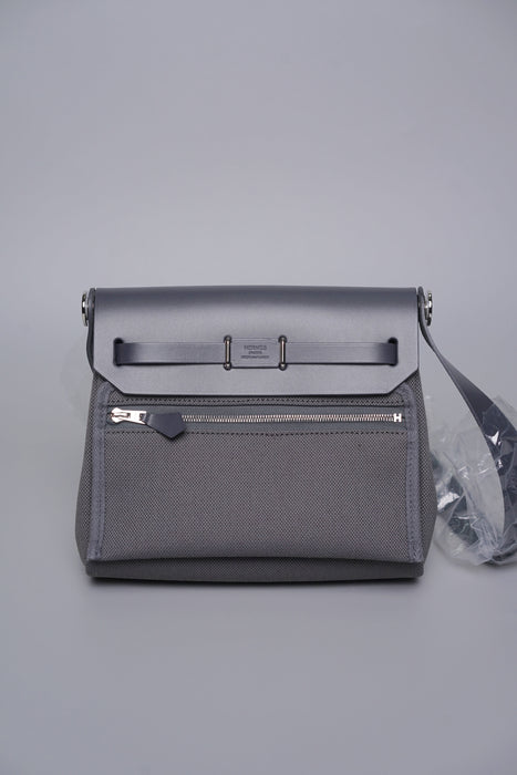 Hermes Mini Herbag in Ardoise Phw (Brand New)