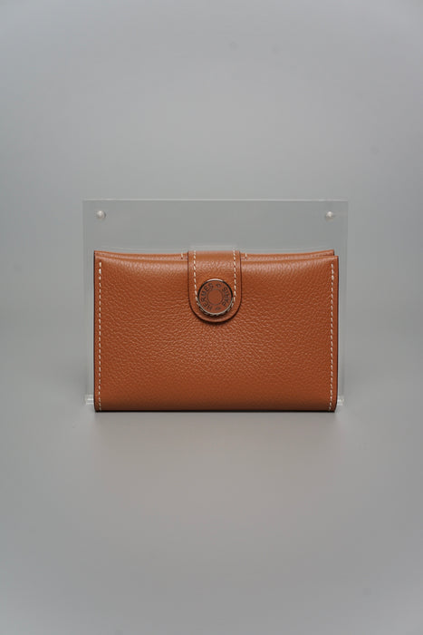 Hermes R.M.S Card Holder in Gold Phw (Brand New)