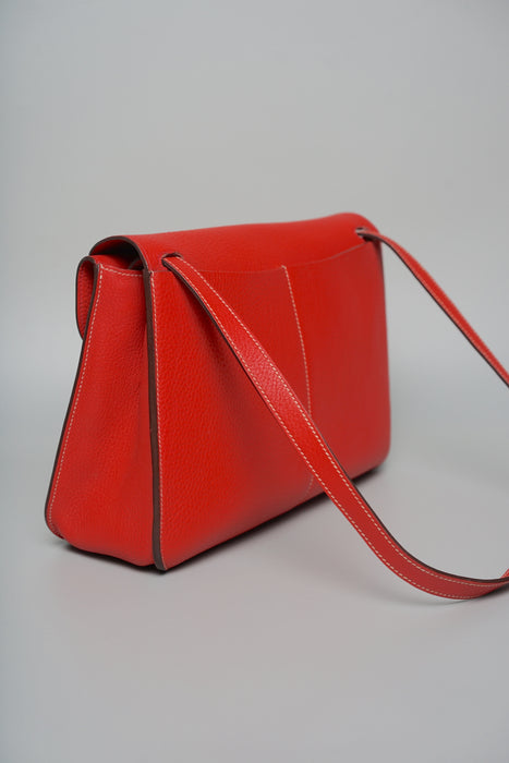 Hermes Halzan 31 in Rouge Casaque Phw