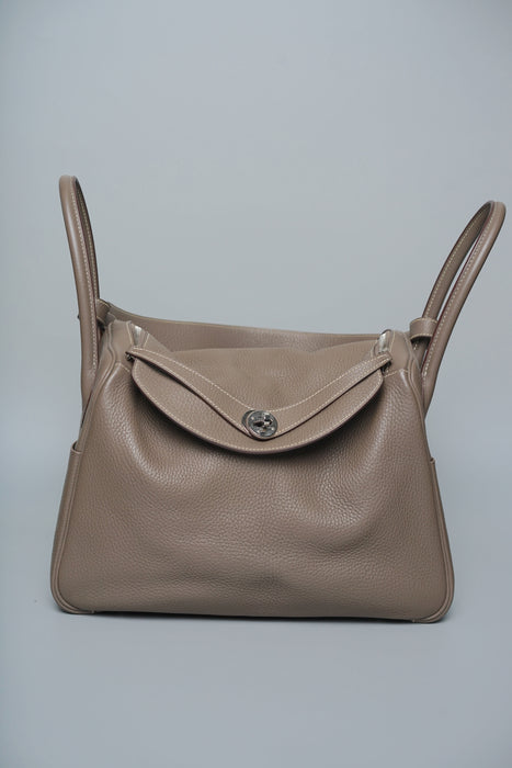 Hermes Lindy 34 in Etoupe Phw