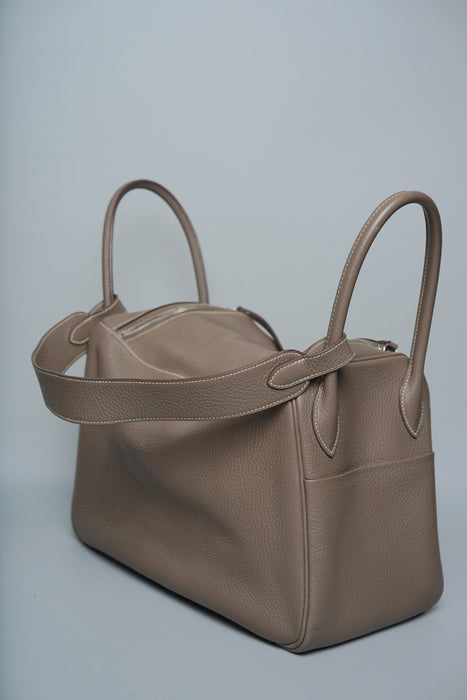 Hermes Lindy 34 in Etoupe Phw