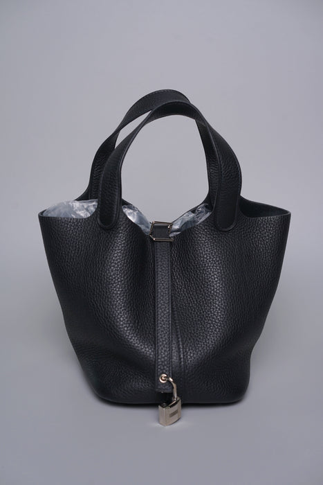 Hermes Picotin 18 in Noir Phw