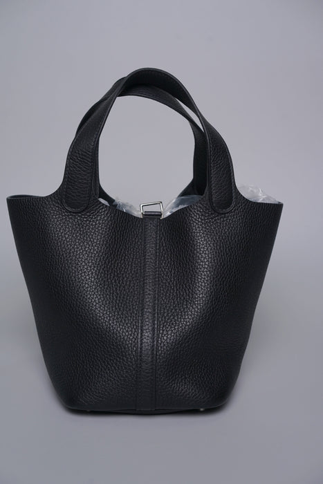 Hermes Picotin 18 in Noir Phw
