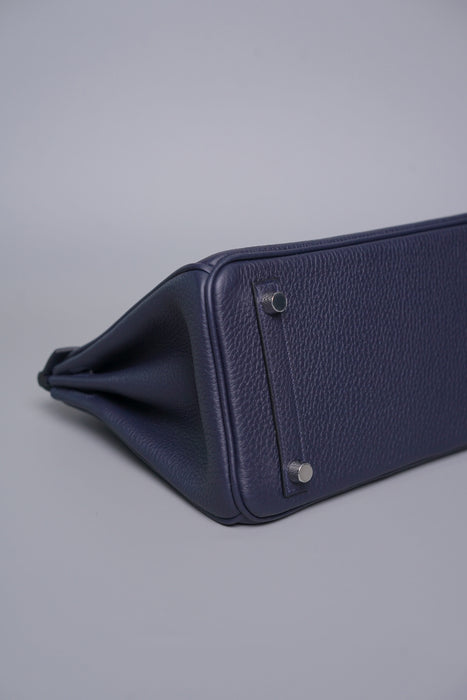 Hermes Birkin 25 in Blue Nuit Togo Phw (Brand New)