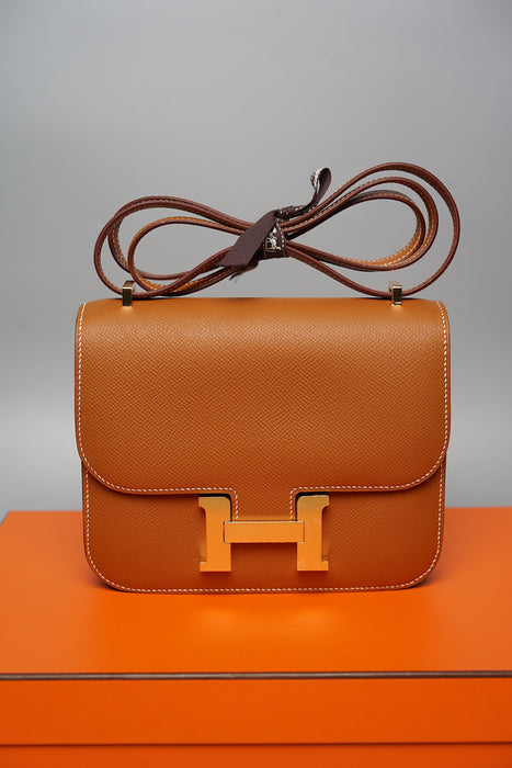 Hermes Constance 18 in Gold Ghw (Brand New)