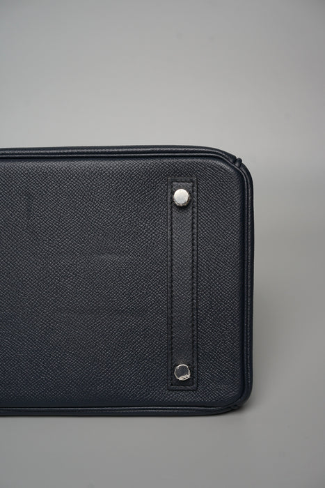 Hermes Birkin 30 in Bleu Indigo Epsom Phw