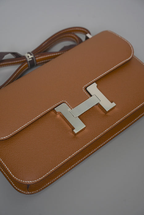 Hermes Constance Elan in Gold Phw (Brand New)