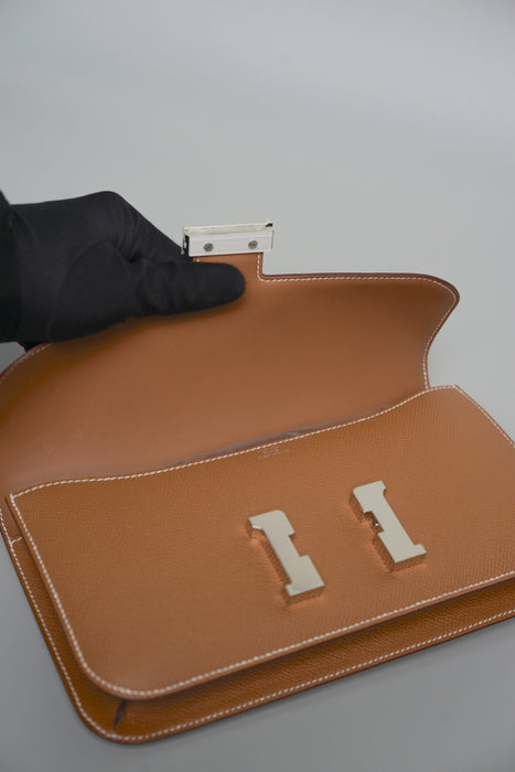 Hermes Constance Elan in Gold Phw (Brand New)