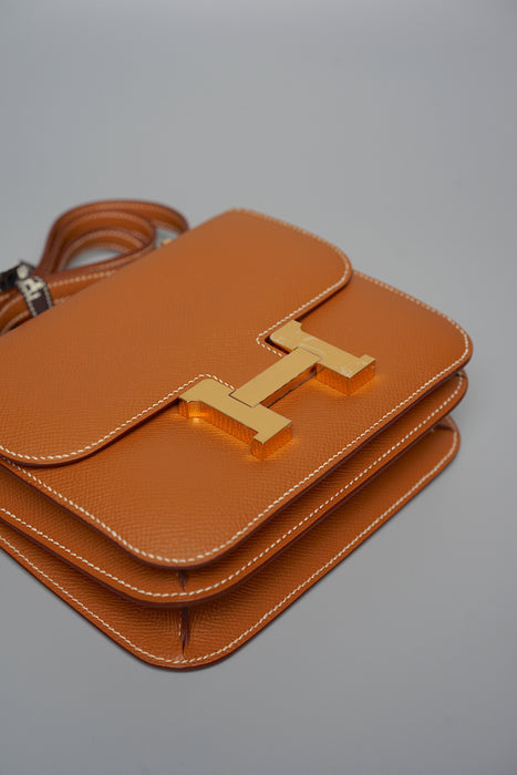 Hermes Constance 18 in Gold Ghw (Brand New)