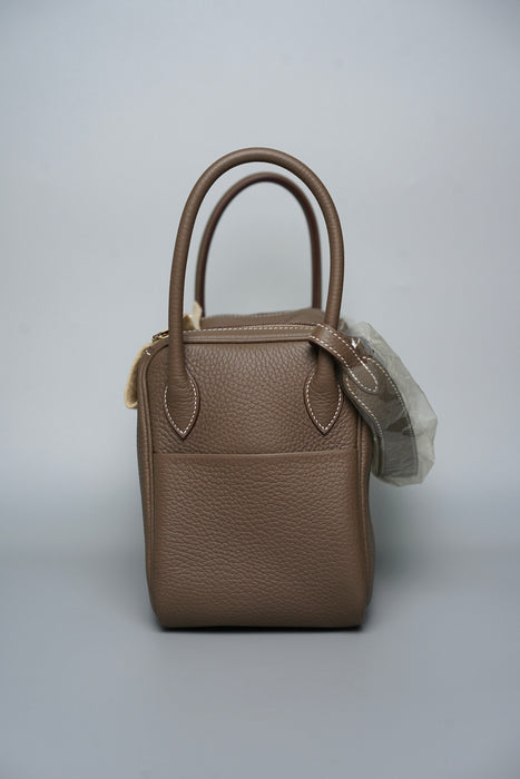 Hermes Lindy 26 in Etoupe Ghw (Brand New)