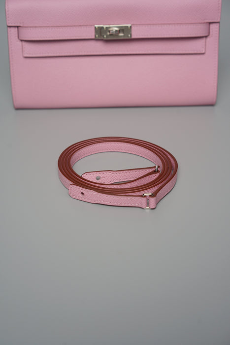 Hermes Kelly To Go in Mauve Sylvestre Phw (Brand New)