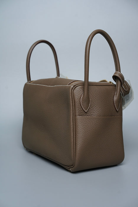 Hermes Lindy 26 in Etoupe Ghw (Brand New)