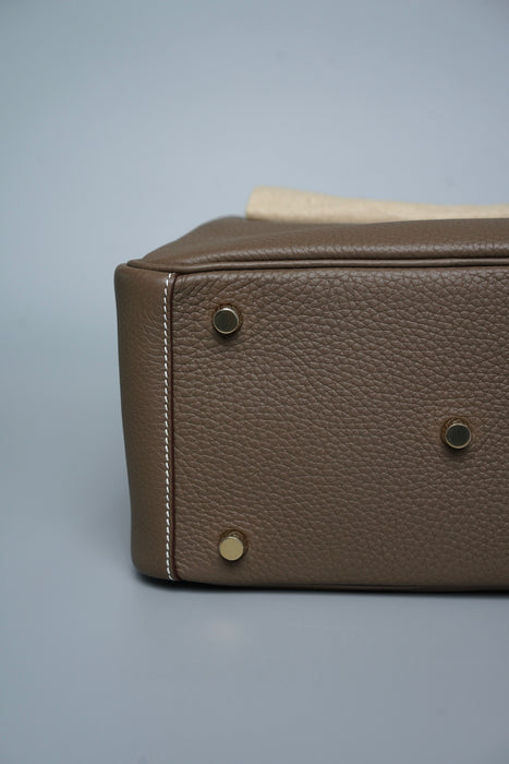 Hermes Lindy 26 in Etoupe Ghw (Brand New)