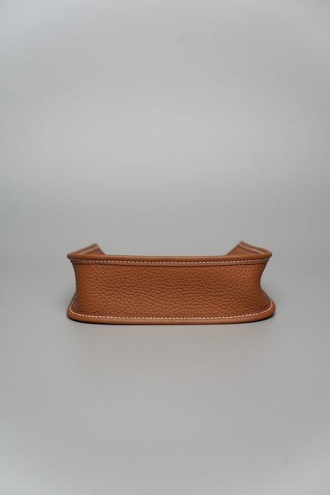 Hermes Mini Evelyne Short in Gold Phw (Brand New)