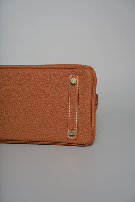 Hermes Birkin 25 in Gold Togo Ghw (Brand New)