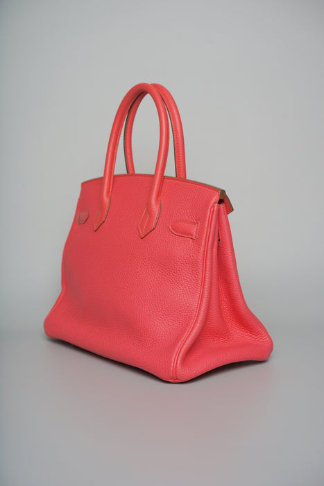 Hermes Birkin 30 in Rose Lipstick Togo Ghw