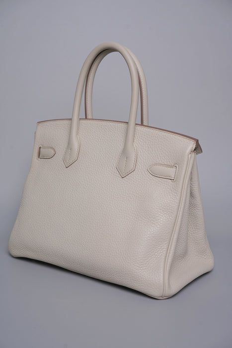Hermes Birkin 30 in Beton Phw (Brand New)