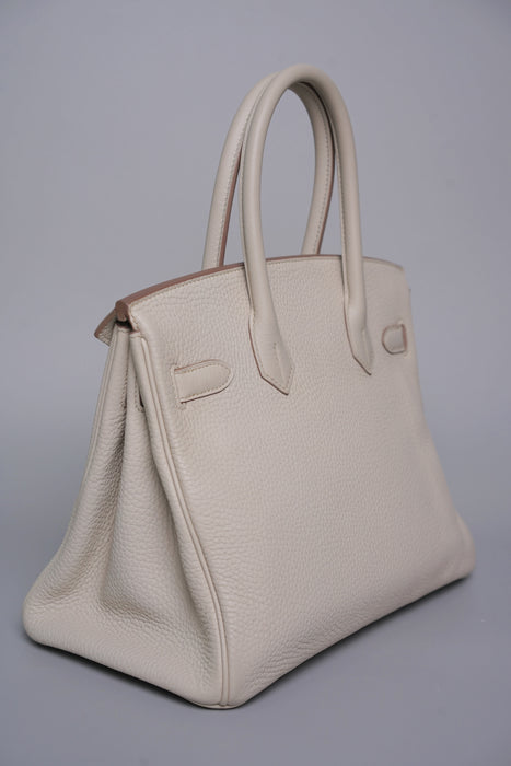 Hermes Birkin 30 in Beton Phw (Brand New)