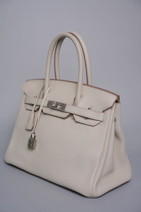 Hermes Birkin 30 in Beton Phw (Brand New)