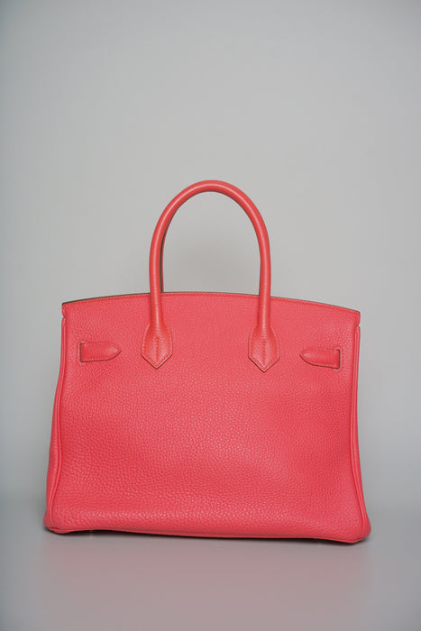 Hermes Birkin 30 in Rose Lipstick Togo Ghw