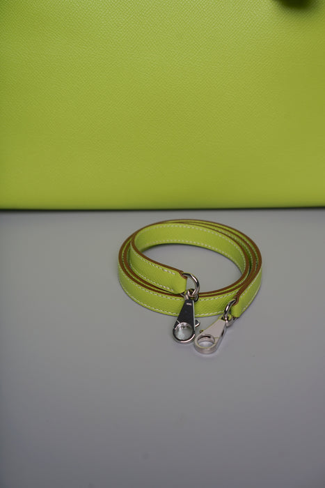 Hermes Kelly 35 Retourne in Kiwi Epsom/Lichen Chevre Mysore Phw (Brand New)